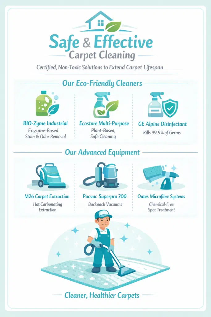 Eco Friendly Products we used for Carpet Cleaning Auckland