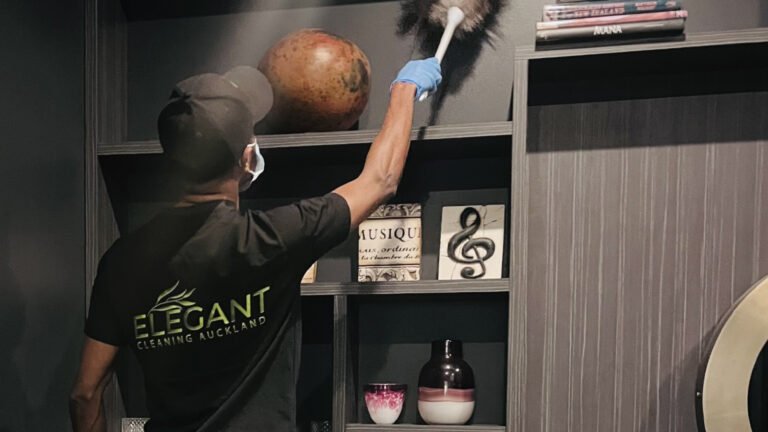 Elegant Cleaning Team while home cleaning in st heliers